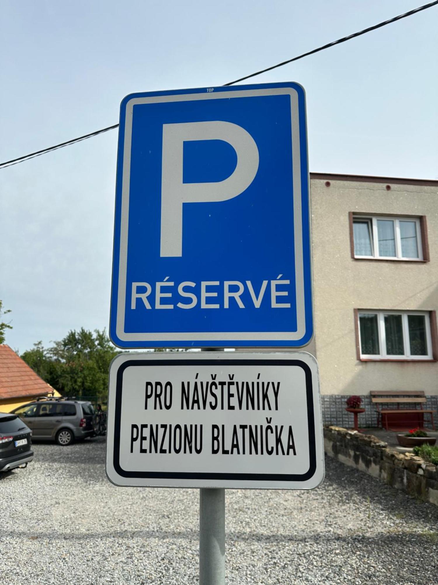 Penzion Blatnička Zewnętrze zdjęcie
